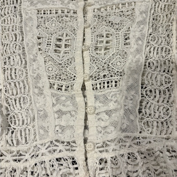 DOEN Heirloom Brielle Top in Salt/EUC/ M but FITS A SMALL BEST - Picture 8 of 16